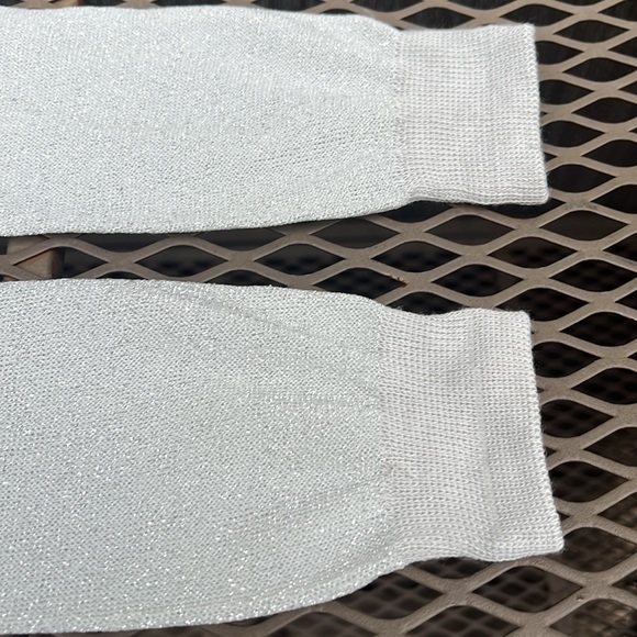 NWT women silver stockings or socks - Picture 3 of 6